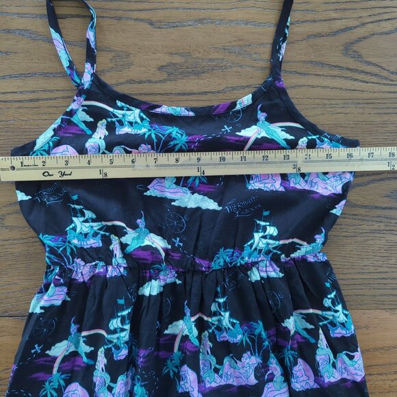 Disney Her Universe Sundress Mermaid Lagoon Peter pan Spaghetti strap Flowy sz S - Picture 14 of 16